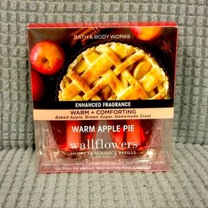 WARM APPLE PIE Wallflowers Fragrance Refills, 2-Pack ENHANCED FRAGRANCE